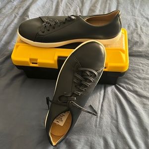 Male shoes navy blue